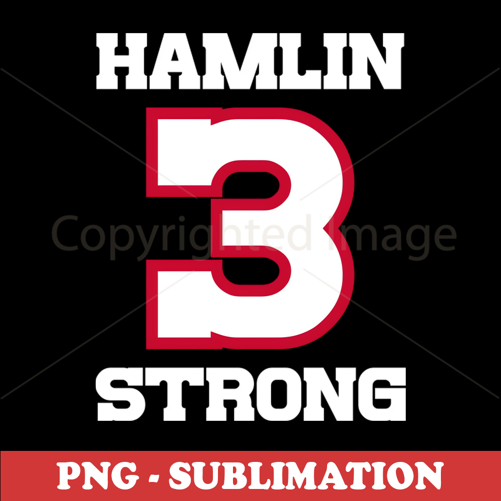 Buffalo Bills Sublimation PNG - Hamlin Strong - Empowering D | Inspire ...