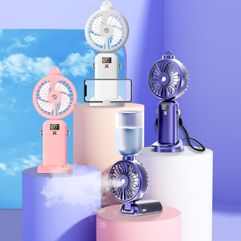 Swirling Mist Digital Personal Misting Fan Inspire Uplift