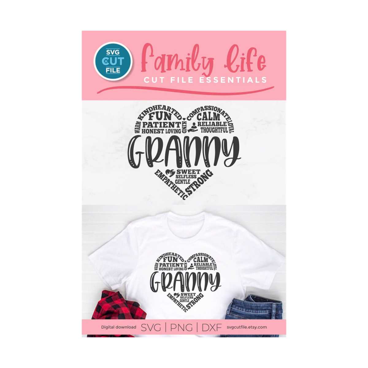 Granny svg, Granny heart svg, grandma Granny svg, subway art | Inspire ...