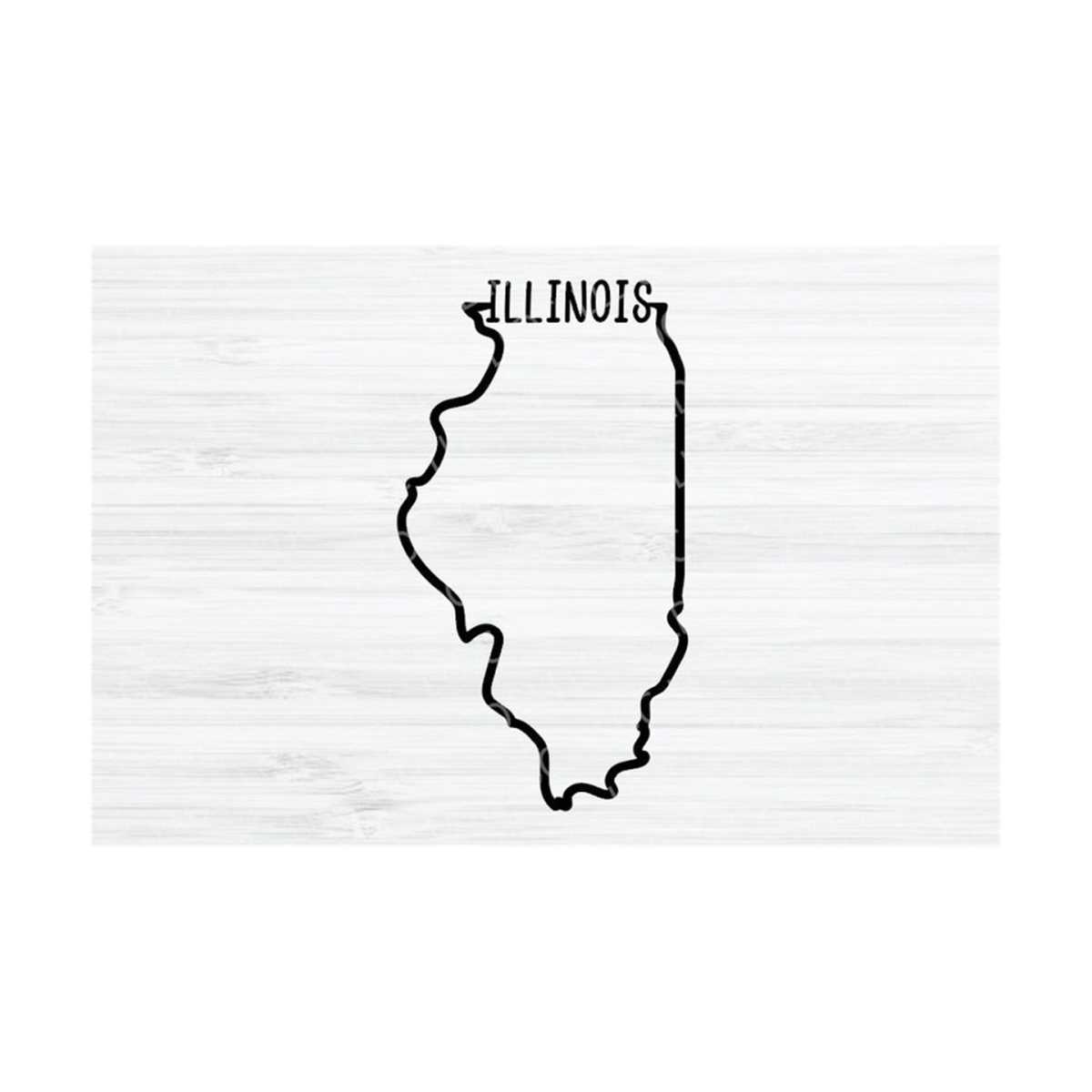 illinois outline svg - Inspire Uplift