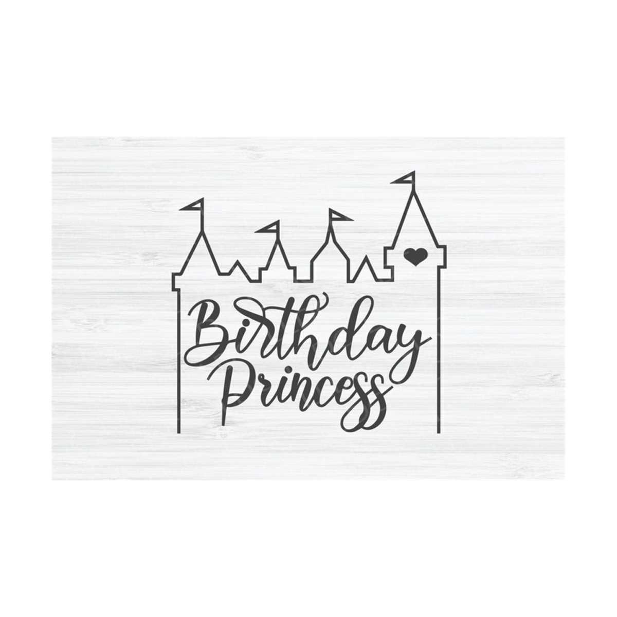 Birthday princess SVG File | Birthday svg | Cute birthday sh - Inspire