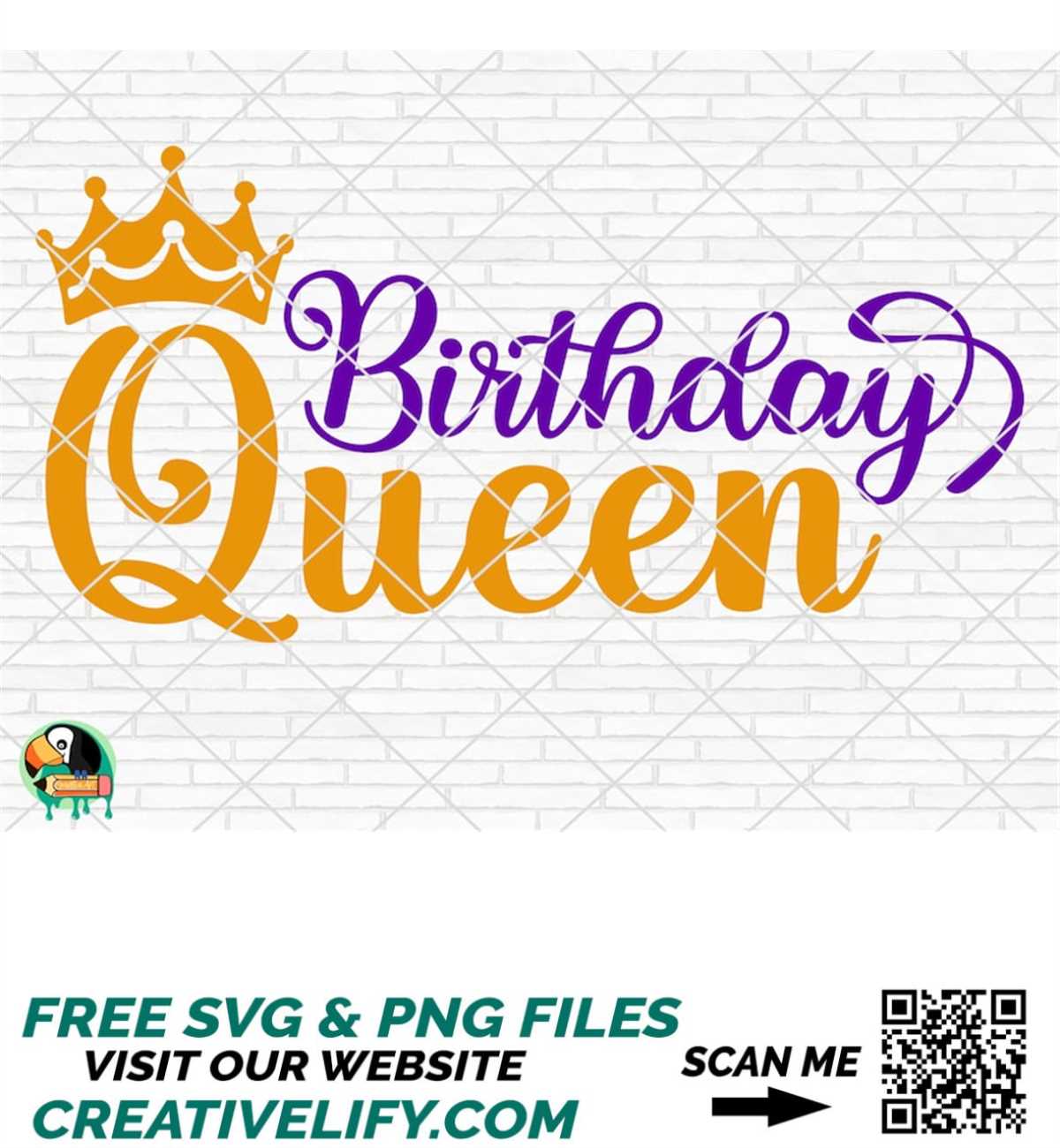 Birthday Queen SVG, Happy Birthday Svg, Birthday Queen Cut F - Inspire
