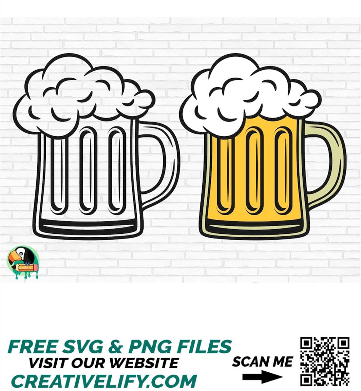 Beer Mug SVG, Beer Glass Svg, Drinking Dad Svg, Alcohol Svg, - Inspire