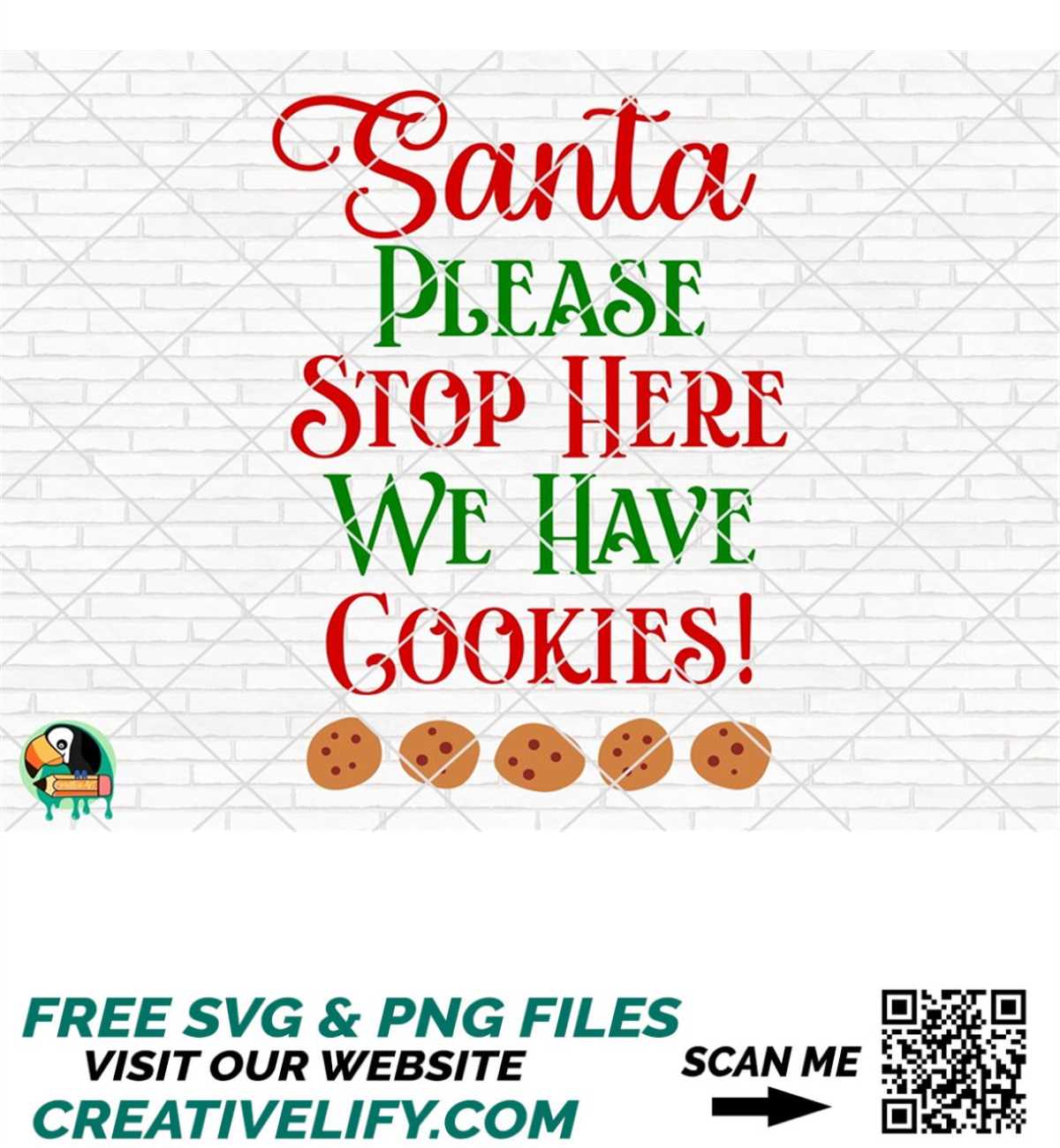 Santa Please Stop Here svg, Santa svg, Believe svg, Merry Ch - Inspire