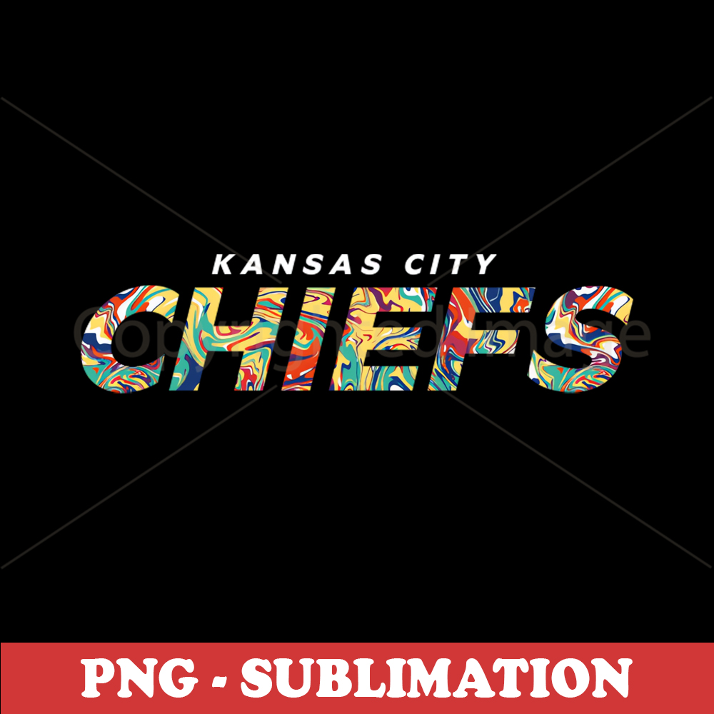 Chiefs Logo - Sublimation PNG - Vibrant Team Colors - Inspire Uplift