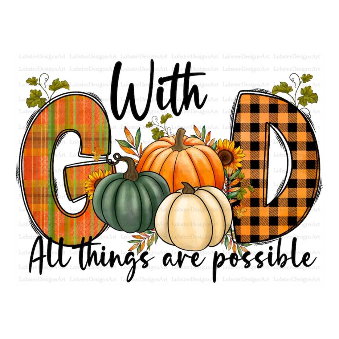 With God all things are possible fall pumpkins download, Pum | Inspire ...