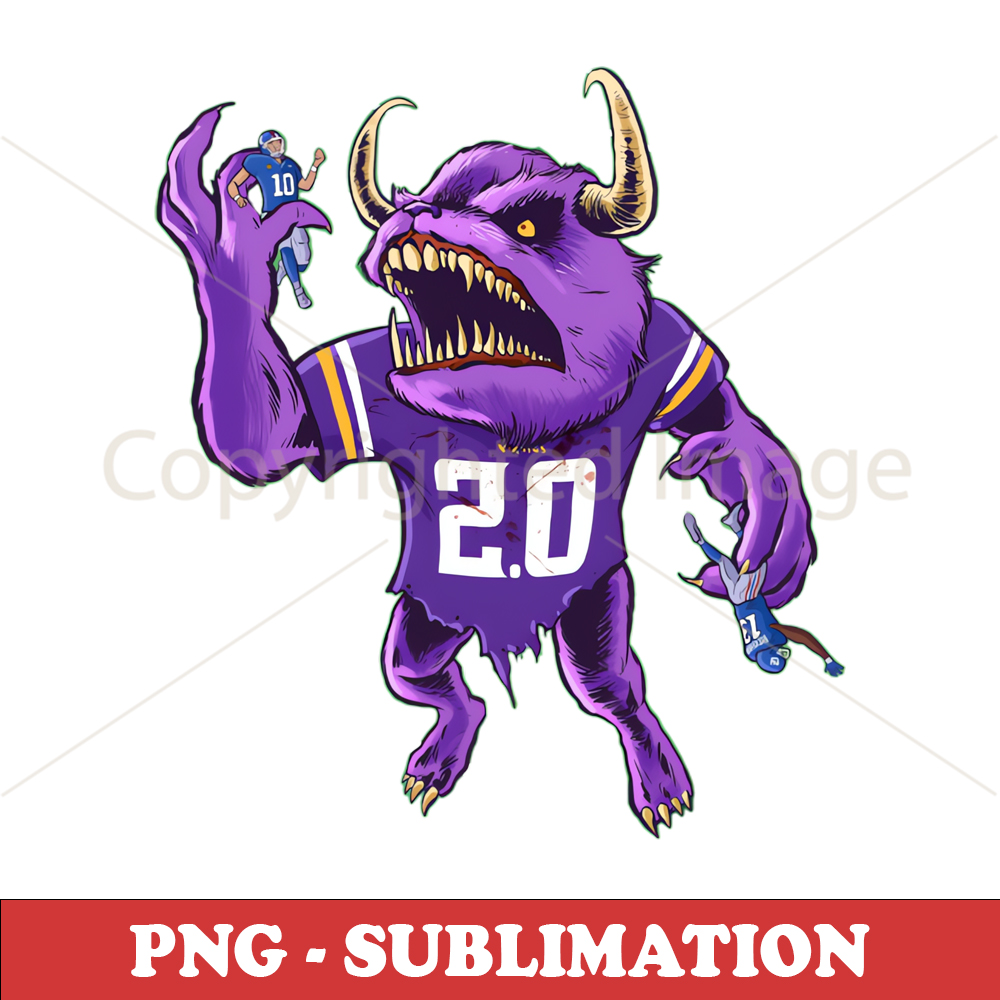 Purple People Eaters - Minnesota Vikings - Exclusive PNG Sub | Inspire