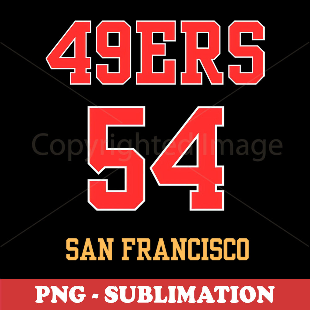 San Francisco 49ers PNG Sublimation - Football Team Logo - H - Inspire ...