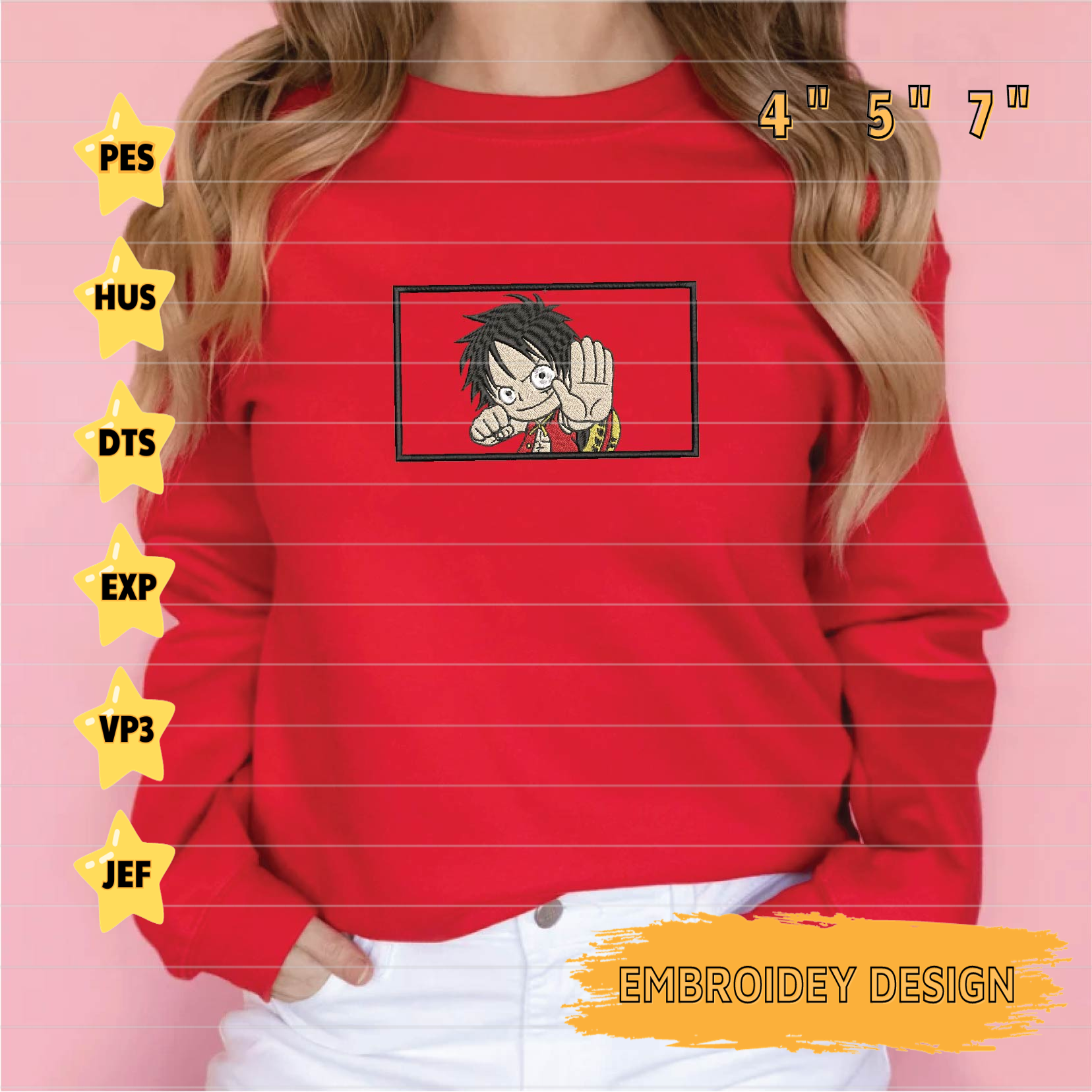 Machine Embroidery Designs, Anime Embroidery Files, Anime Ma | Inspire ...