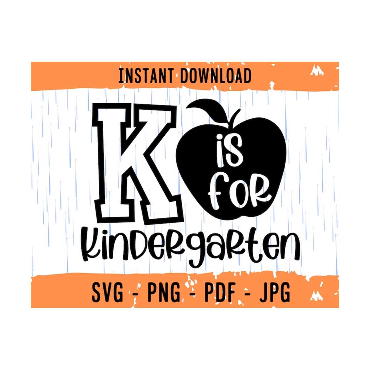 Kindergarten SVG, Kindergarten Cut File, Kindergarten Cricut - Inspire