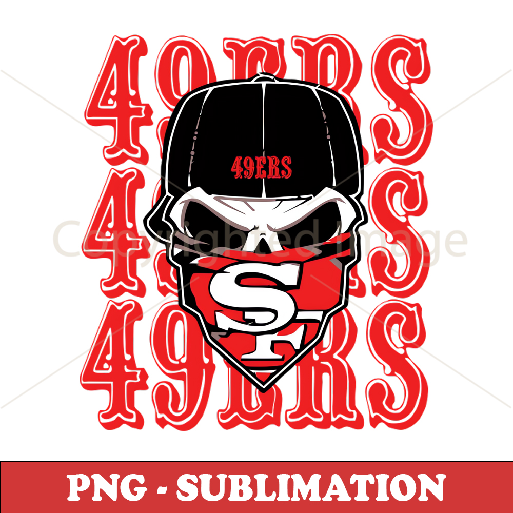 49ers Logo - PNG Transparent Digital Download - Perfect for | Inspire ...