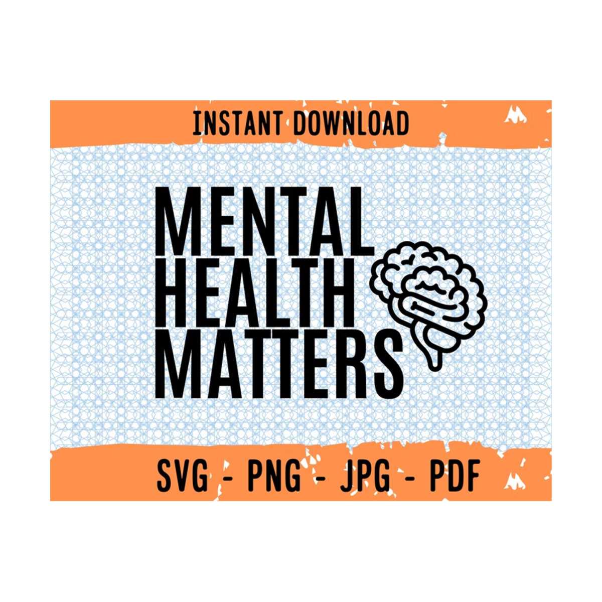 Mental Health Matters SVG, Mental Health SVG, Be Kind to You | Inspire ...