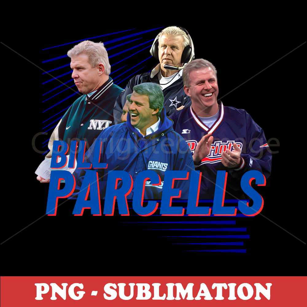Bill Parcells - Legendary Coach - PNG Transparent Digital Do - Inspire