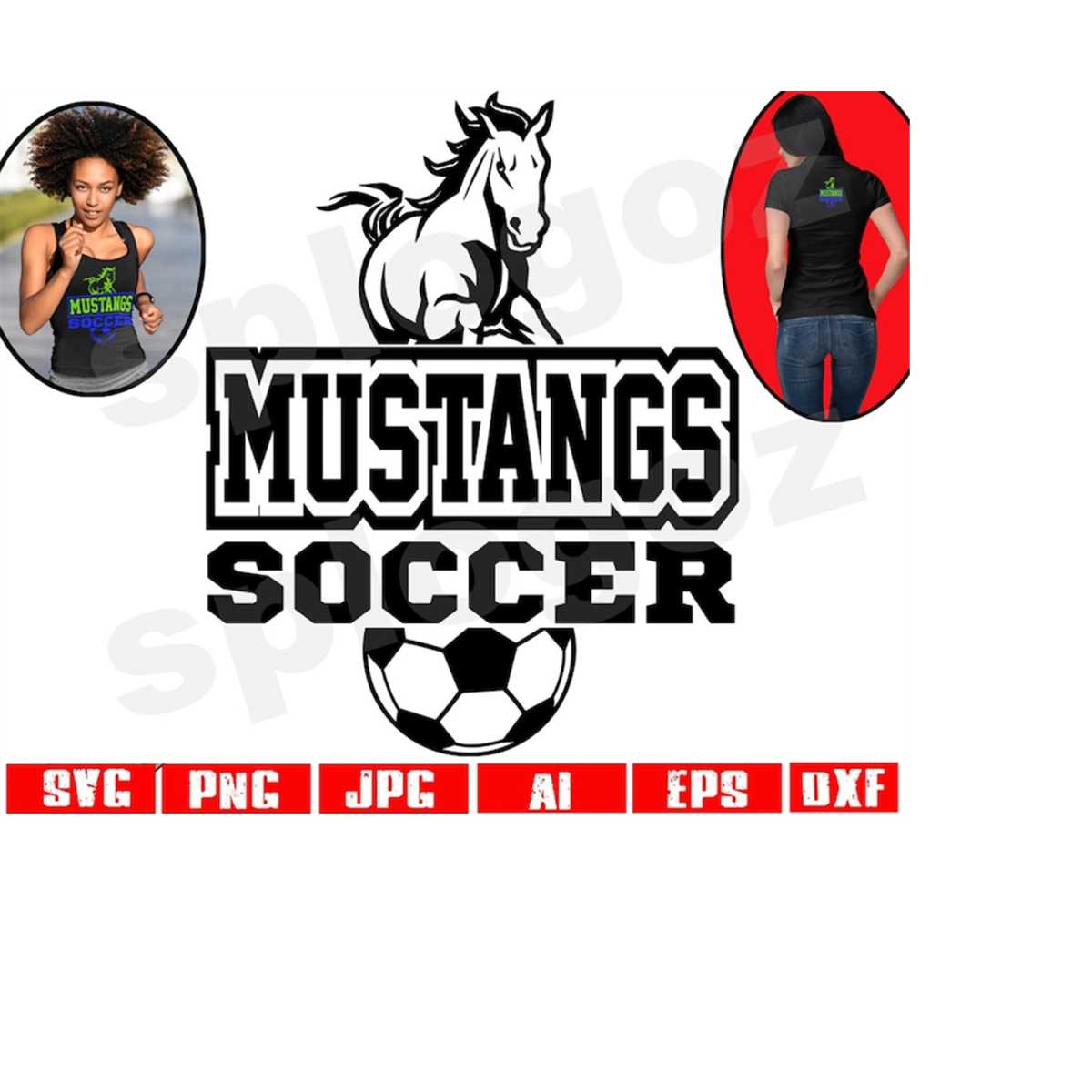 Mustangs soccer svg Mustang soccer svg Mustangs soccer png M Inspire
