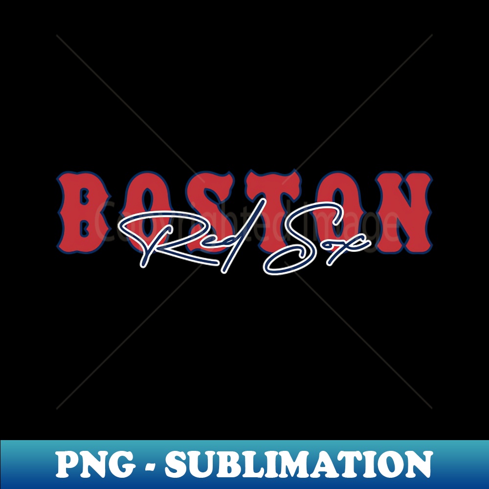 Boston Lettering Big - High-Resolution PNG Sublimation Digit | Inspire ...