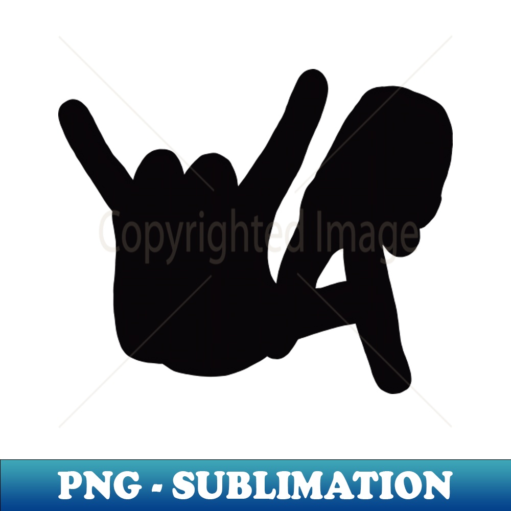 LA Rocks Silhouette Black - High-Resolution Sublimation PNG - Inspire ...