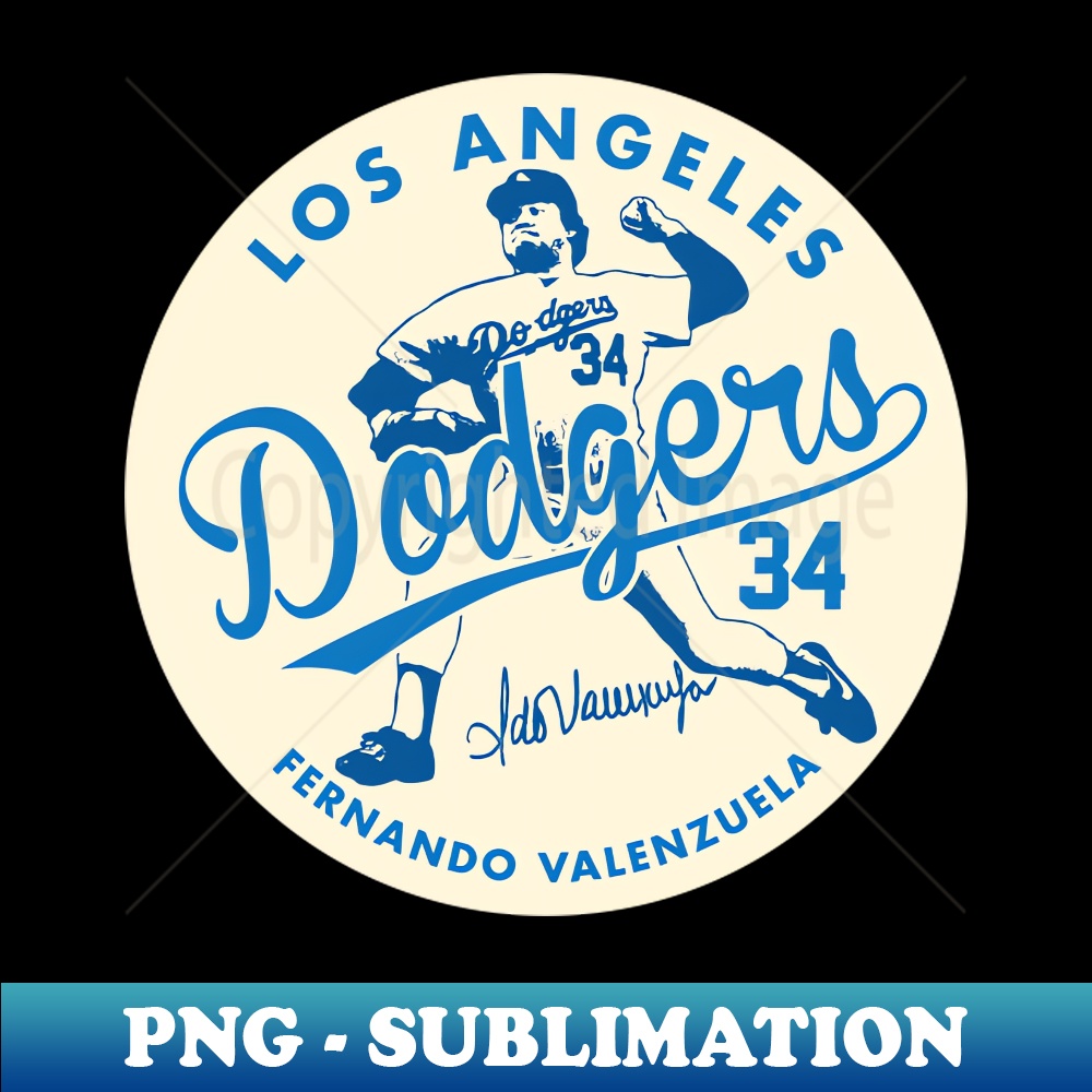 Fernando Valenzuela PNG Digital Download - High-Quality Subl | Inspire