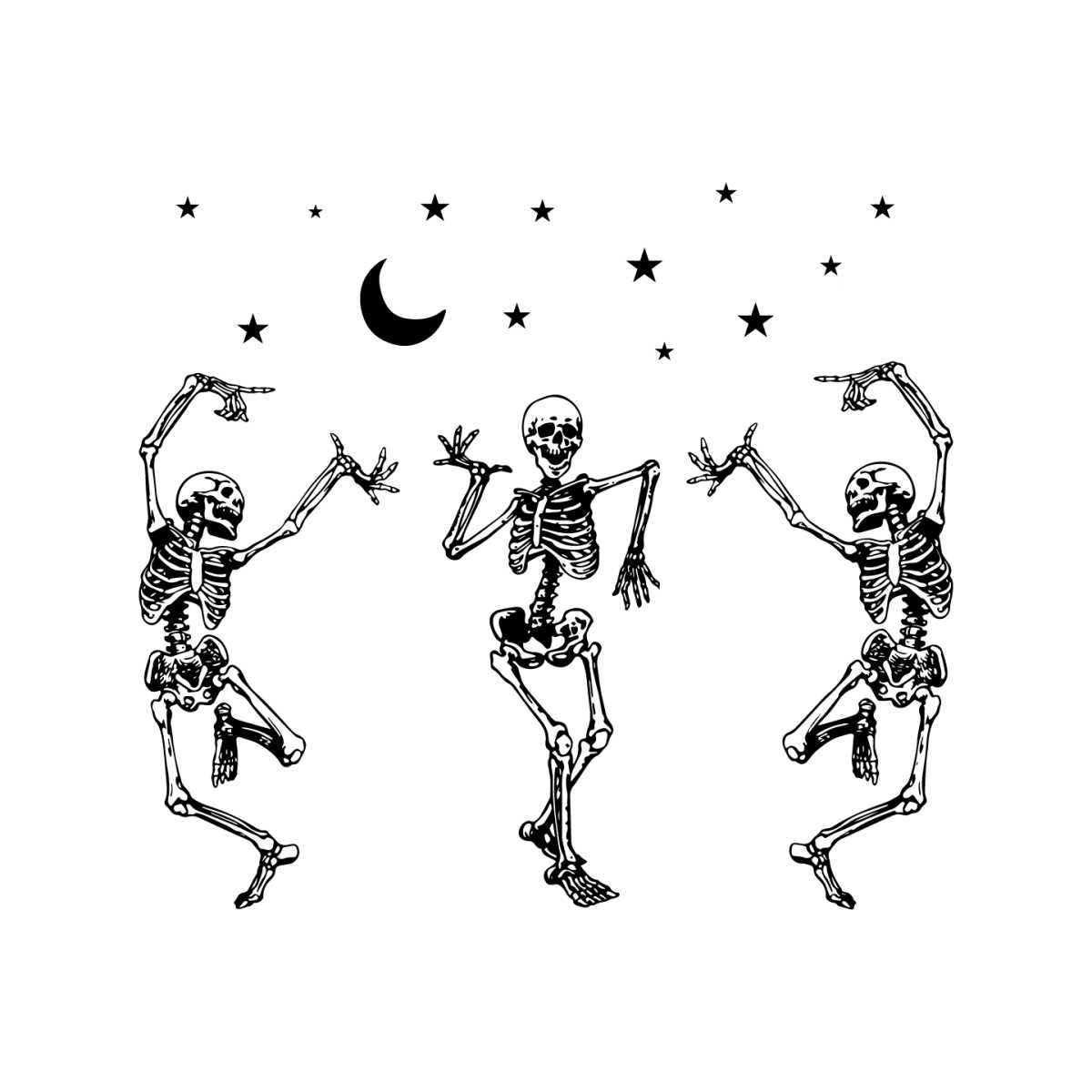 Dancing Skeletons SVG, Halloween Svg, Skeleton Funny SVG, Sk - Inspire