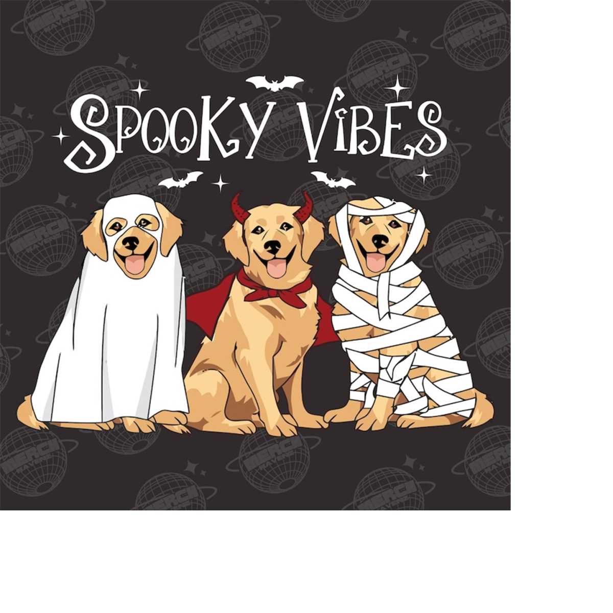 Golden Retriever Ghost Dogs PNG, Halloween Dog Png, Golden R | Inspire ...