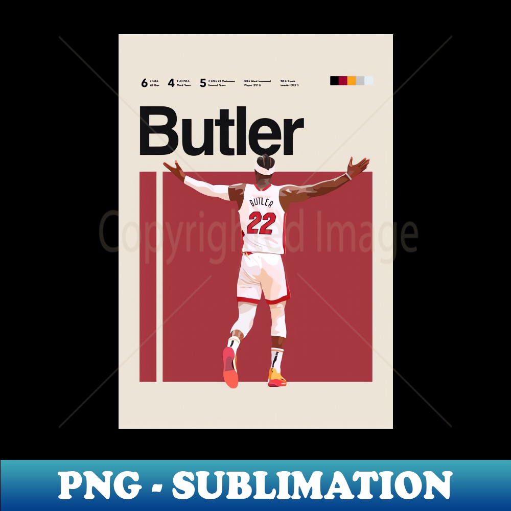 Jimmy Butler NBA Star Inspiring Sports Design Inspire Uplift