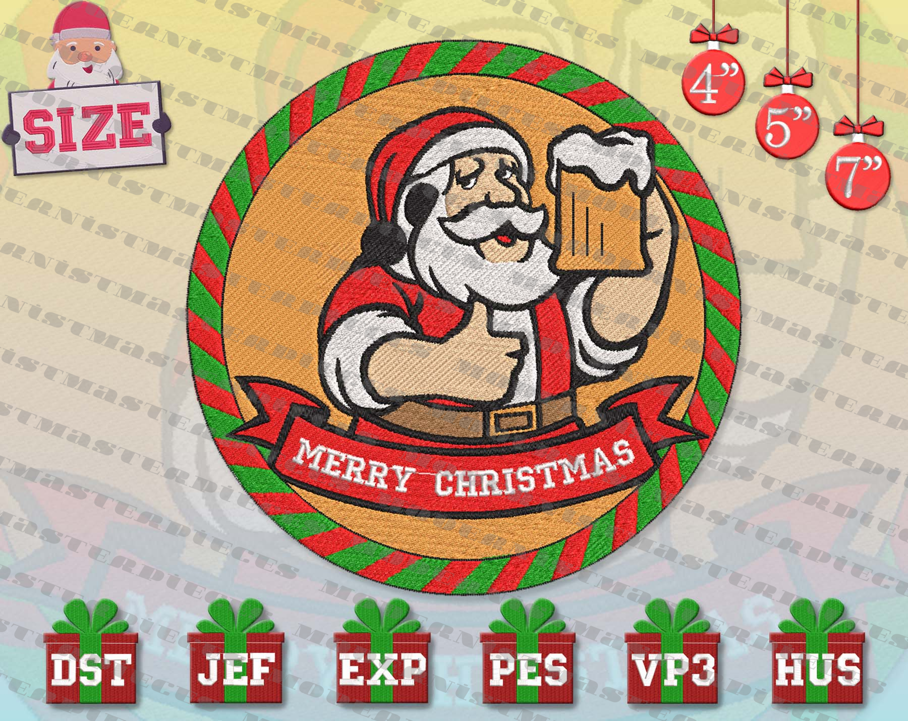 Santa Claus Patch Embroidery, Christmas Embroidery Designs, | Inspire ...