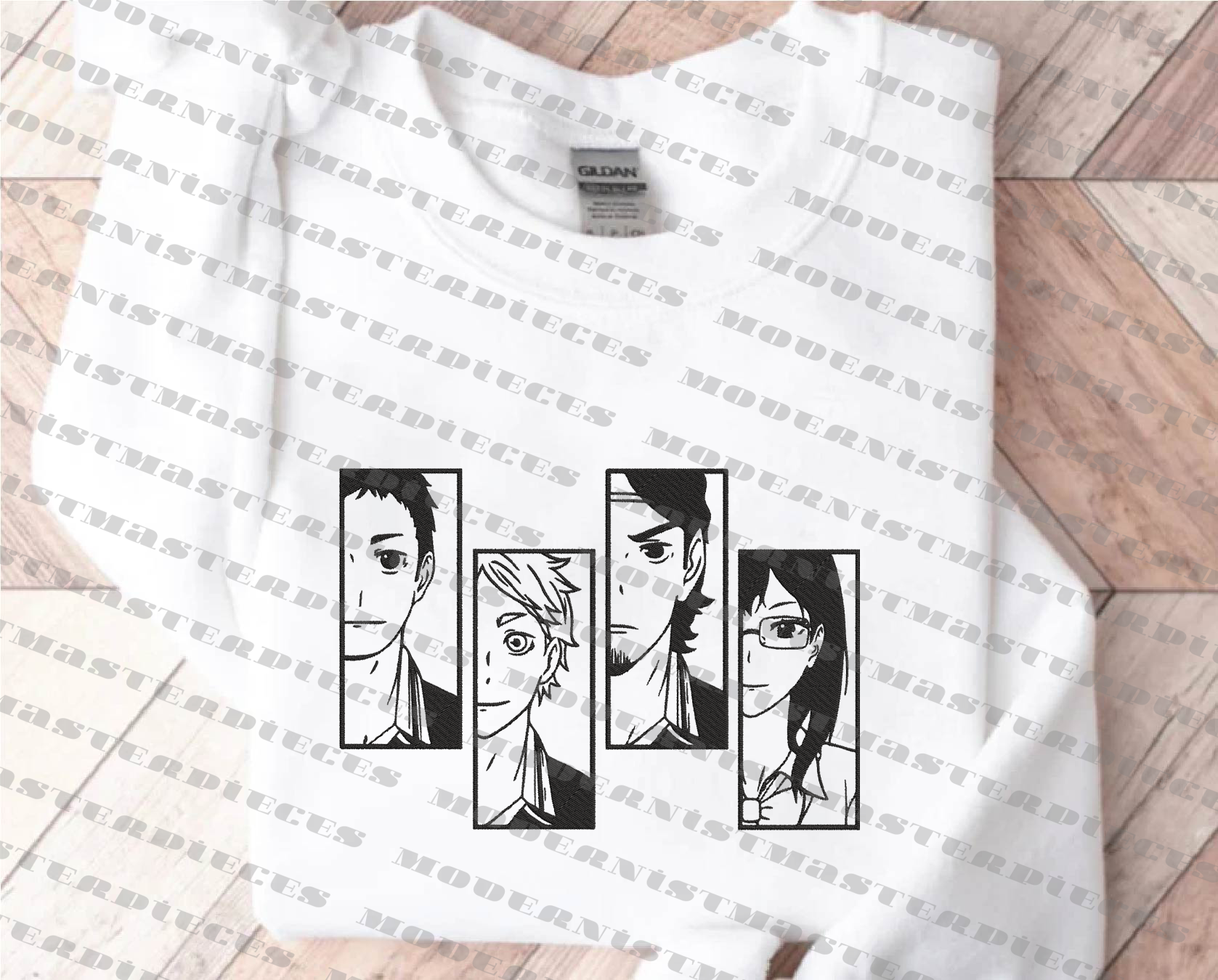 Volleyball Anime, Sport Anime Embroidery, Anime Embroidery D Inspire