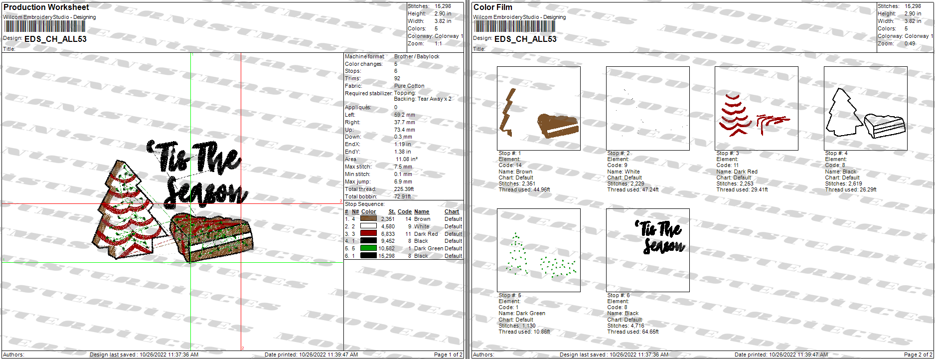Christmas Tree Cake Embroidery Designs, Christmas Embroidery Inspire