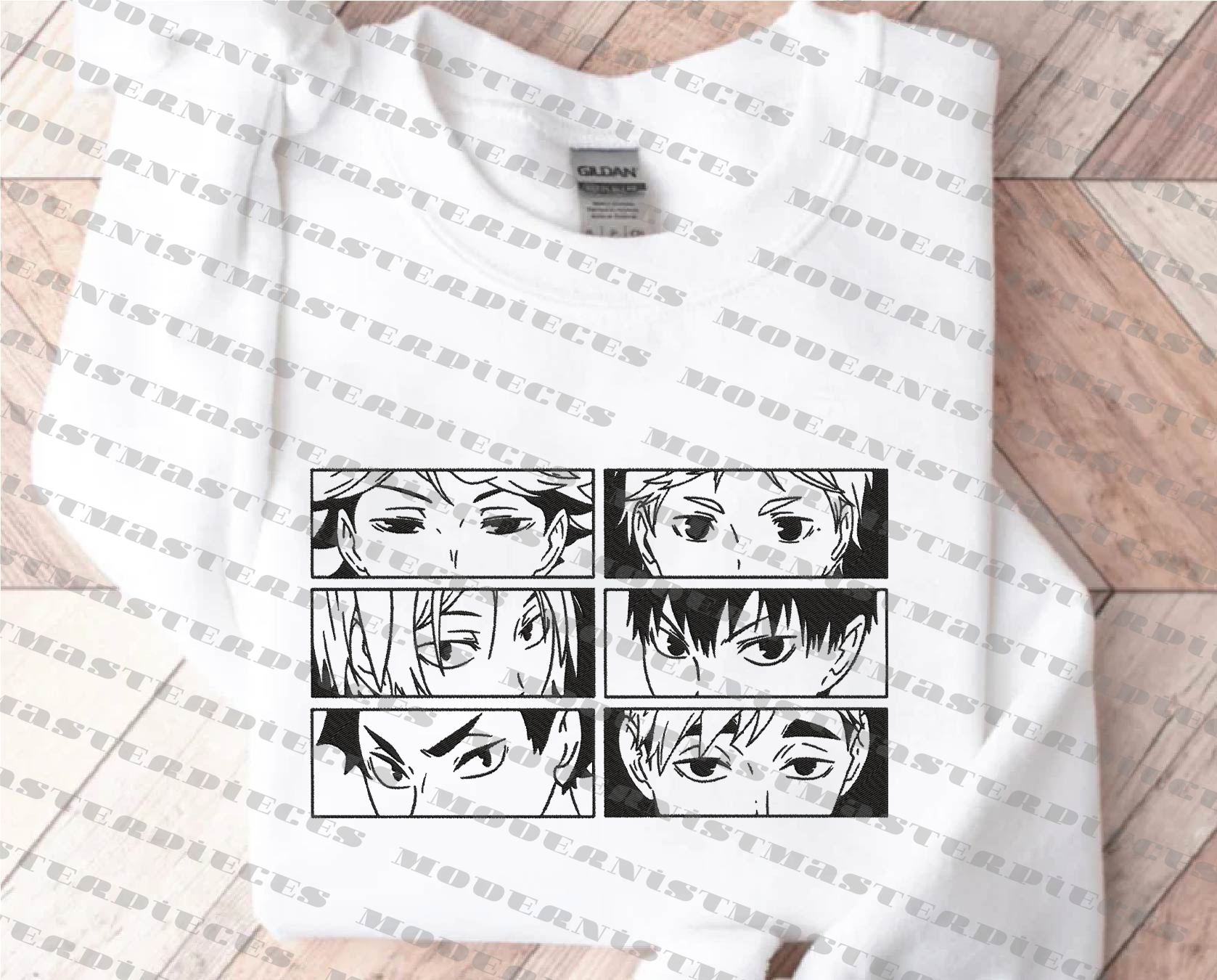 Volleyball Anime, Sport Anime Embroidery, Anime Embroidery D Inspire