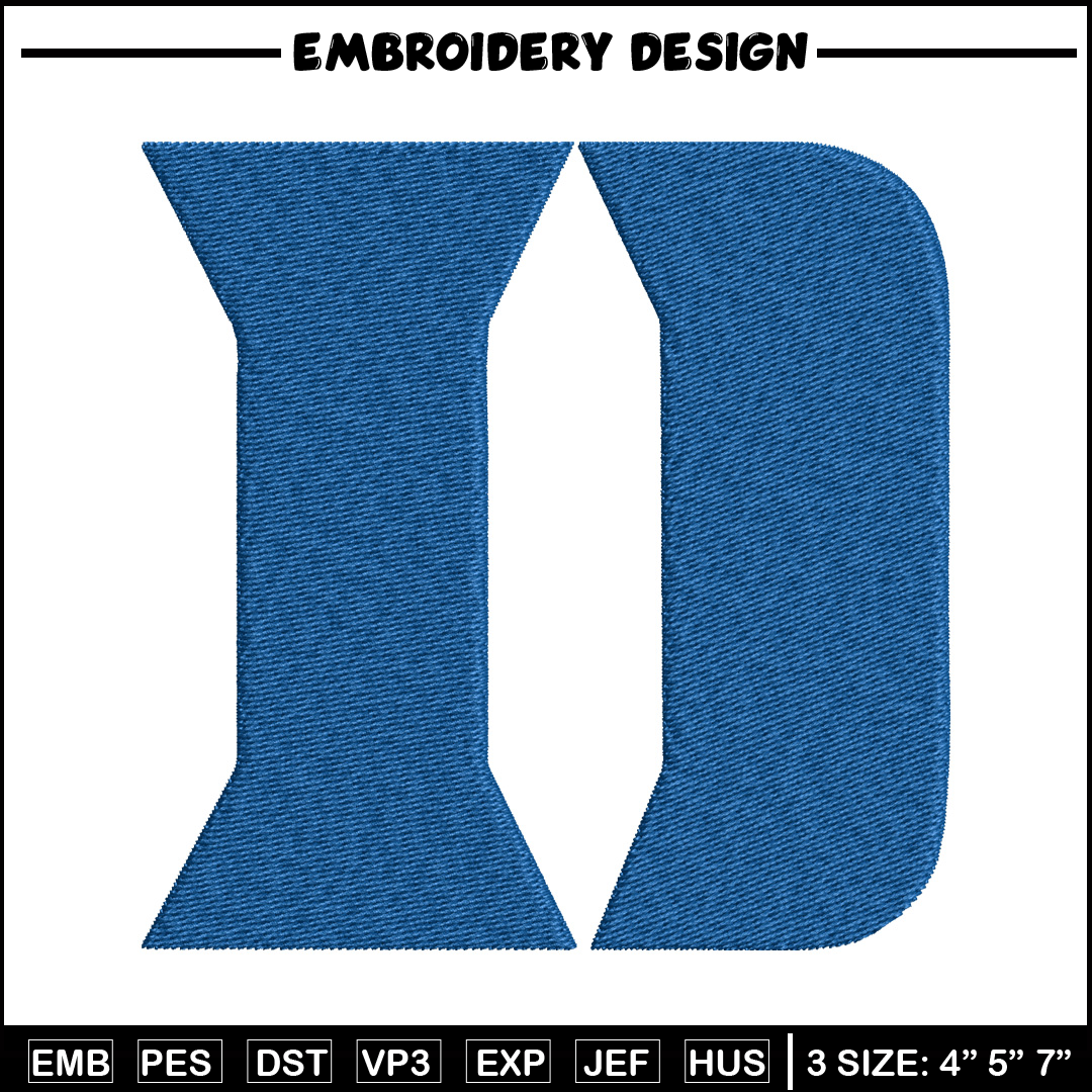 Duke Blue Pattern Duke Blue Devils embroidery design, Duke Blue Devils embroid | Inspire ...