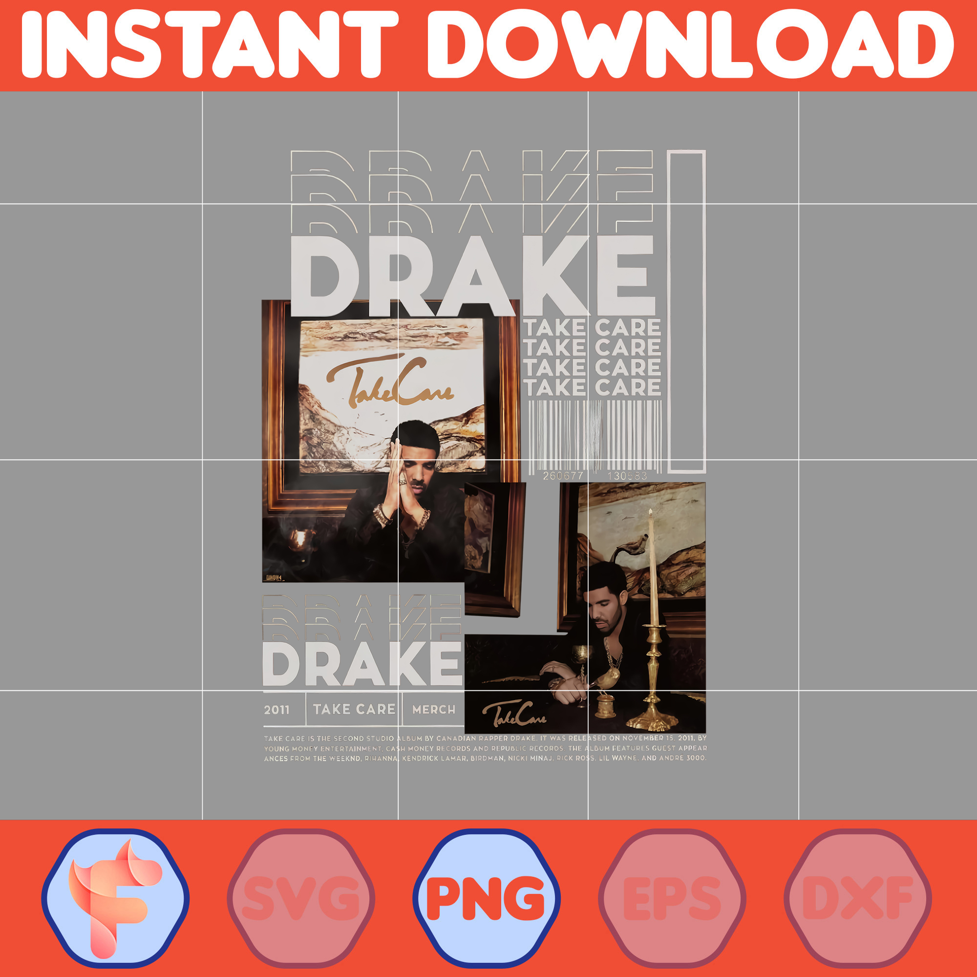 Drake Rap Png, Drake Take Care Png, Drake Merch, Drake Rap P - Inspire ...