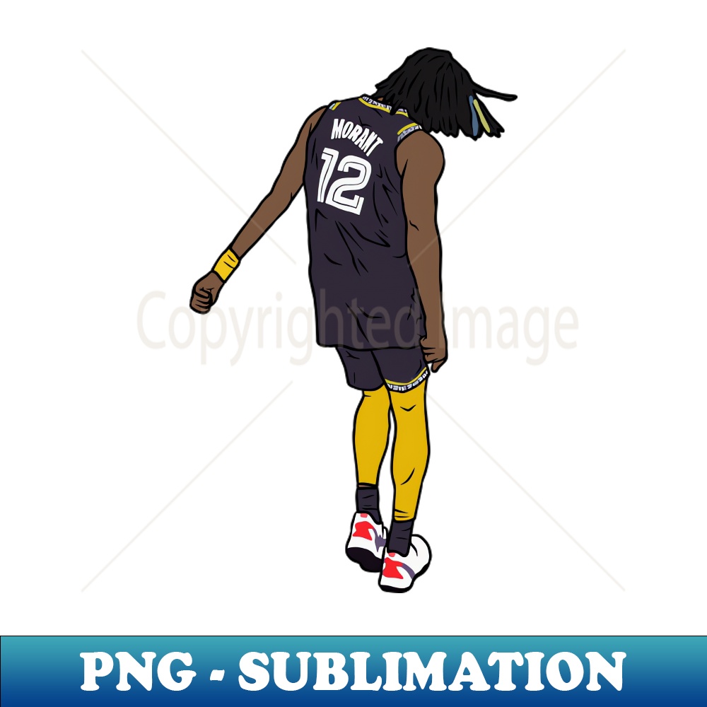 Ja Morant Griddy HighQuality Sublimation PNG Digital Down Inspire