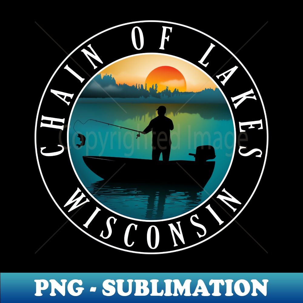 Chain of Lakes Wisconsin Fishing High Definition Sublimati Inspire