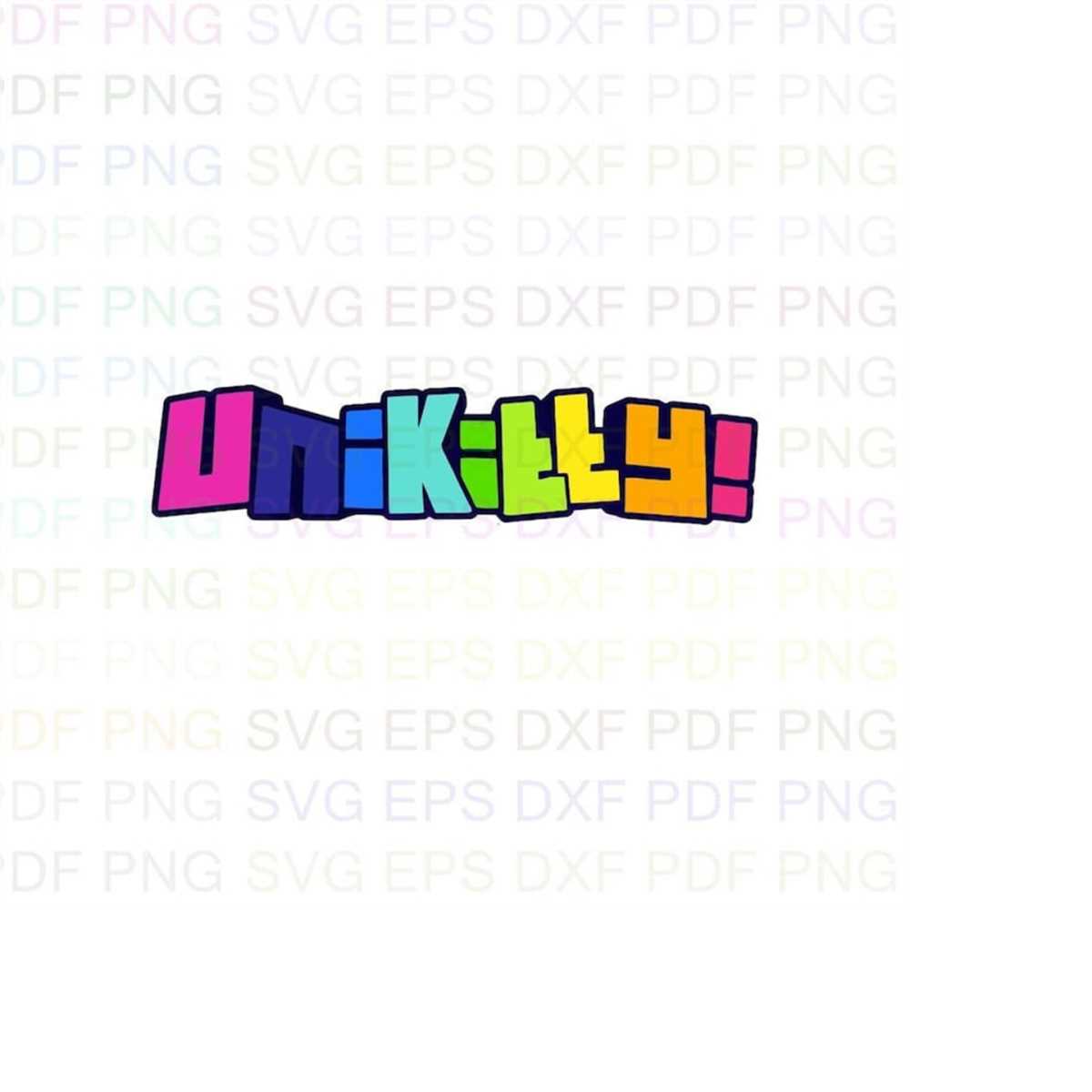 Dxf Sps File Unikitty_Logo Svg Dxf Eps Pdf Png, Cricut, Cutting file, Vec - Inspire ...
