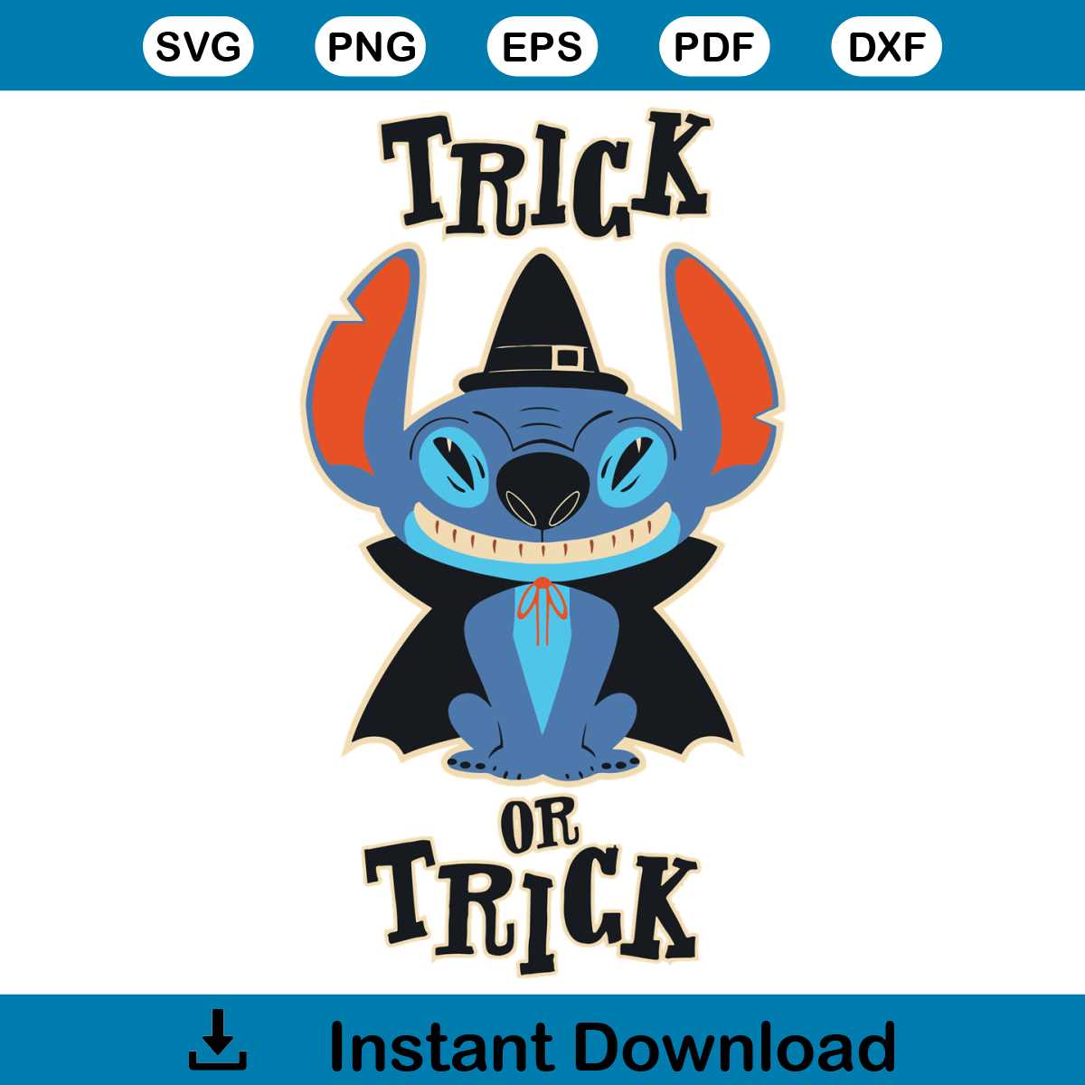 Disney Lilo And Stitch Trick Or Treat SVG Digital Cricut Fil - Inspire ...