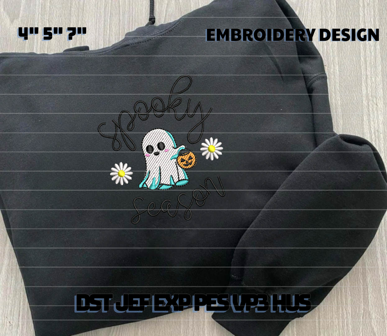 Spooky Halloween Embroidery Files, Spooky Season Embroidery Inspire