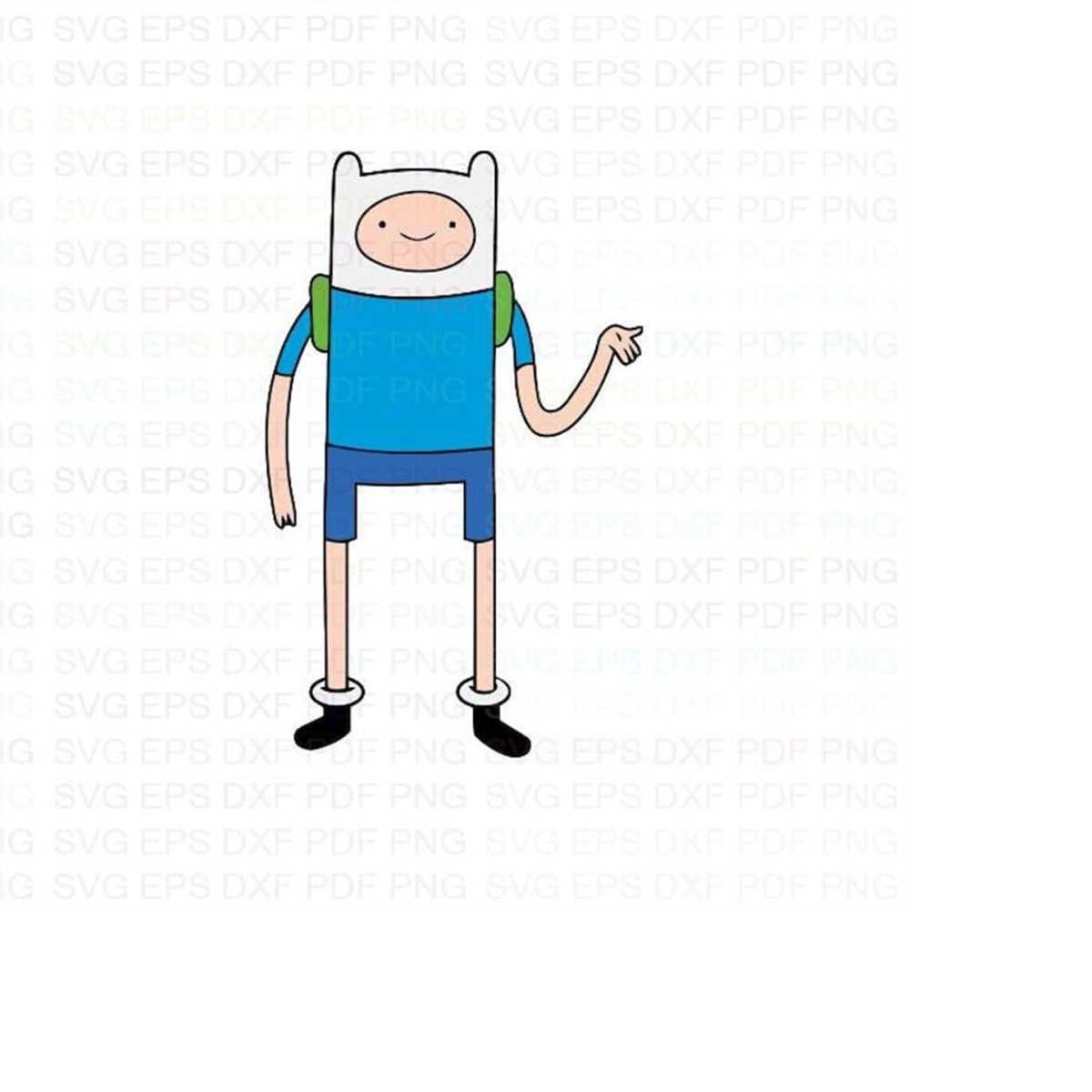 Finn_the_Human_2_Adventure_Time Svg Dxf Eps Pdf Png, Cricut, - Inspire ...