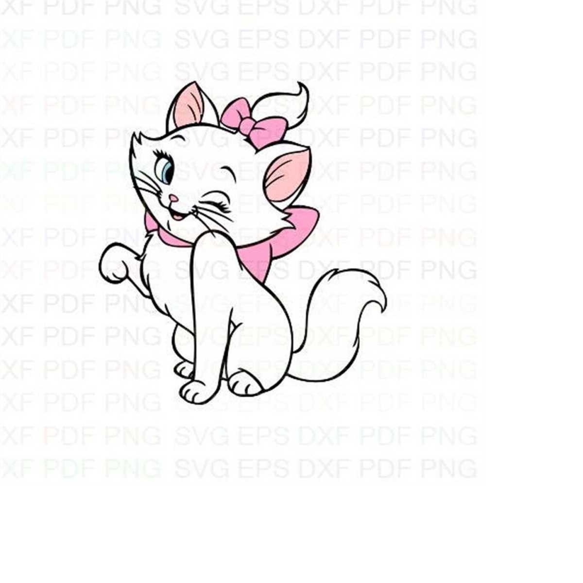 cute_marie Svg Dxf Eps Pdf Png, Cricut, Cutting file, Vector - Inspire ...
