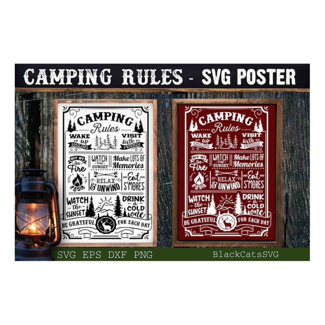 Camping rules svg, to our Campsite svg, Campsite pos Inspire
