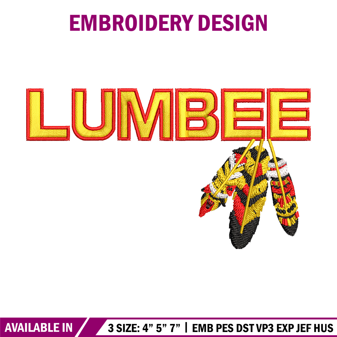 Lumbee logo embroidery design, Logo embroidery, Embroidery f Inspire
