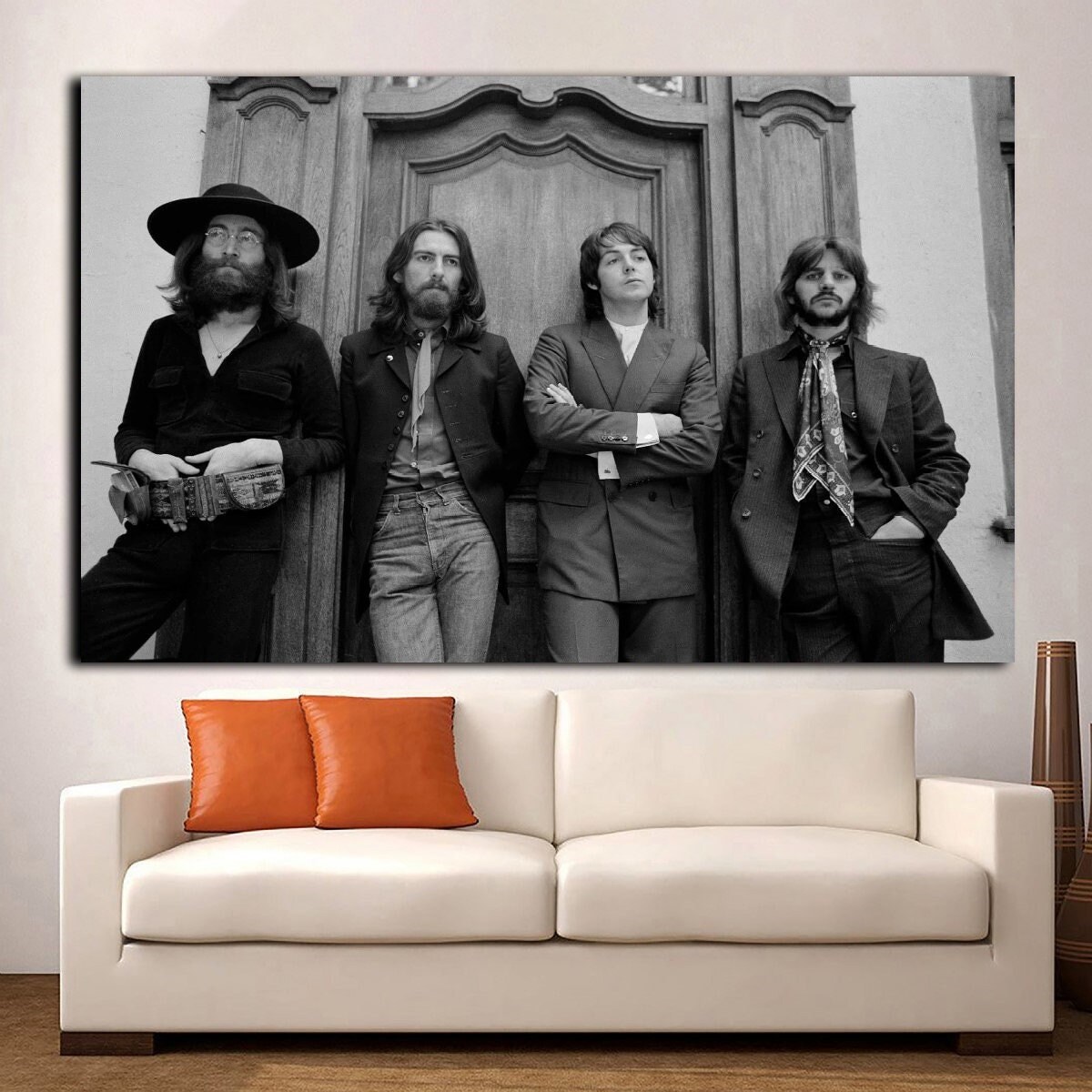 Beatles 70's Print, Music Poster, Rock Legends, Fab Four, Ca | Inspire ...