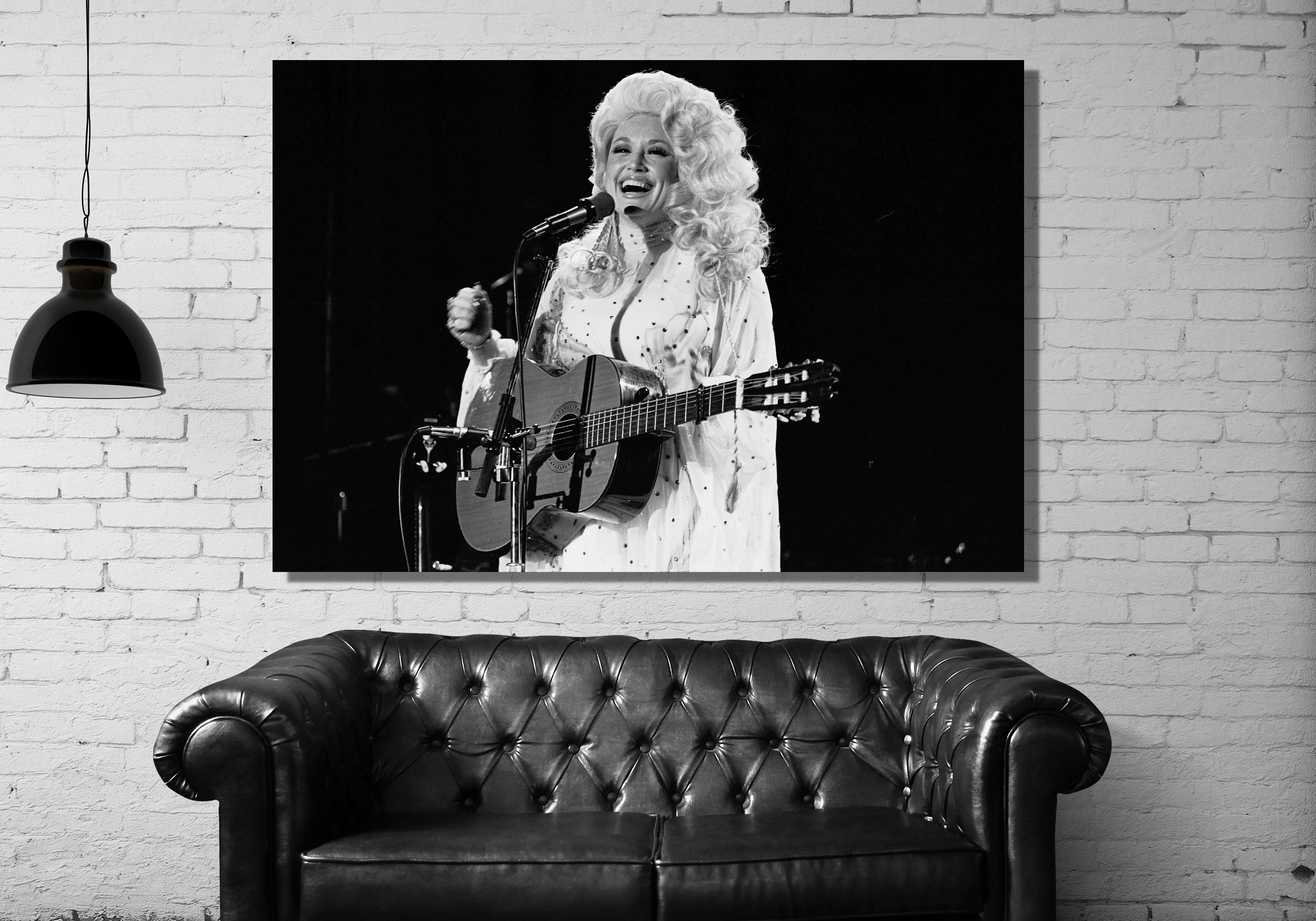 Dolly Parton, Dolly Parton Poster, Dolly Parton Print, Black - Inspire