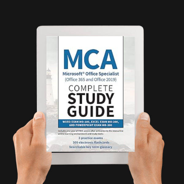 MCA Microsoft Office Specialist (Office 365 and Office 2019) Inspire