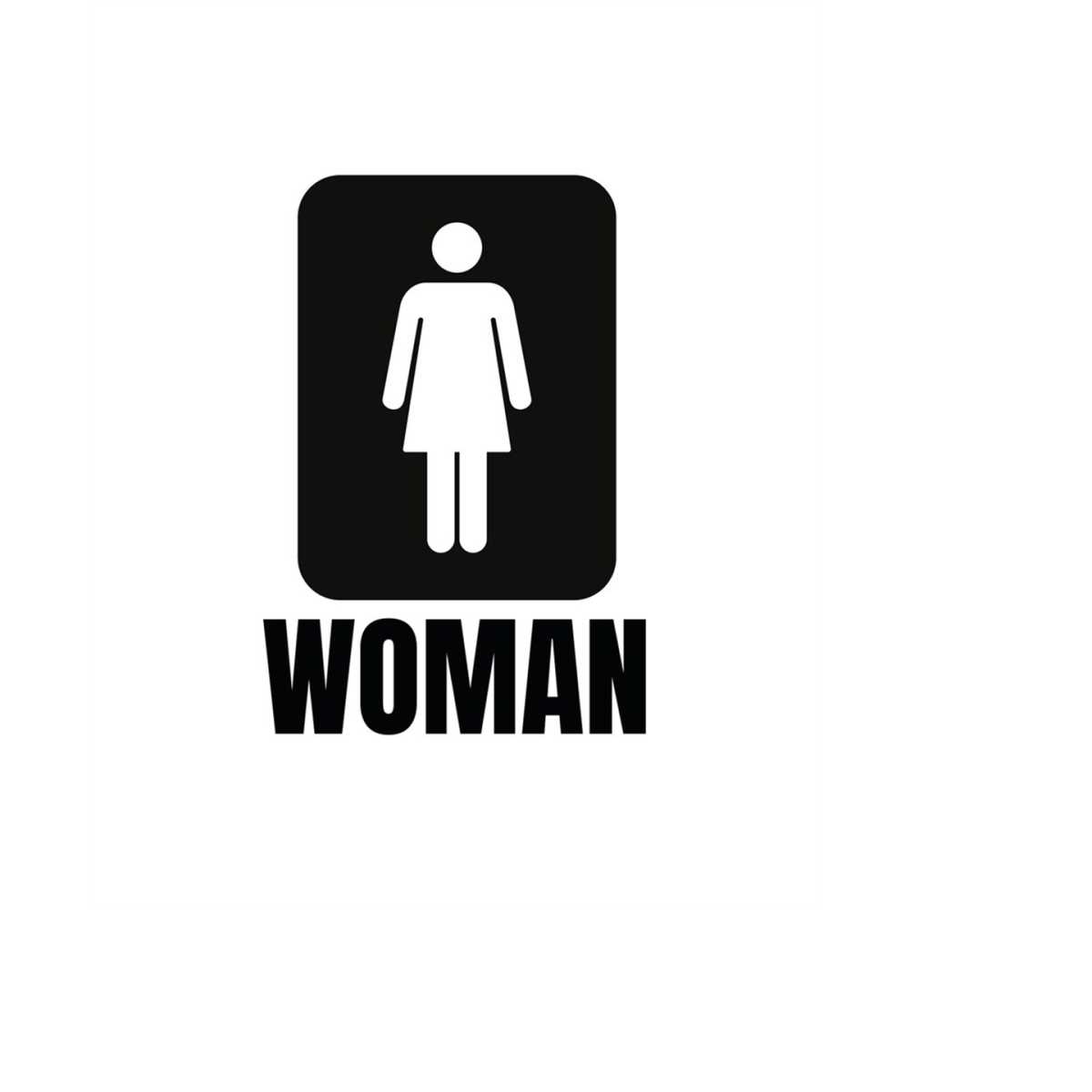 Restroom Symbol SVG Files | Women Toilet Sign Cut Files | Re - Inspire ...