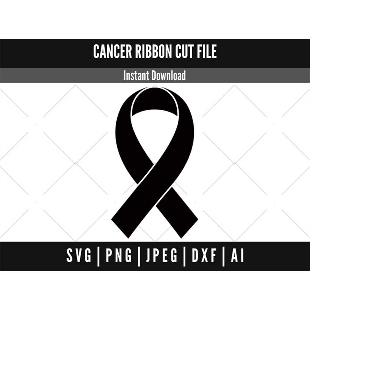 Cancer Ribbon SVG Files | Cancer Ribbon Cut Files | Cancer R | Inspire ...