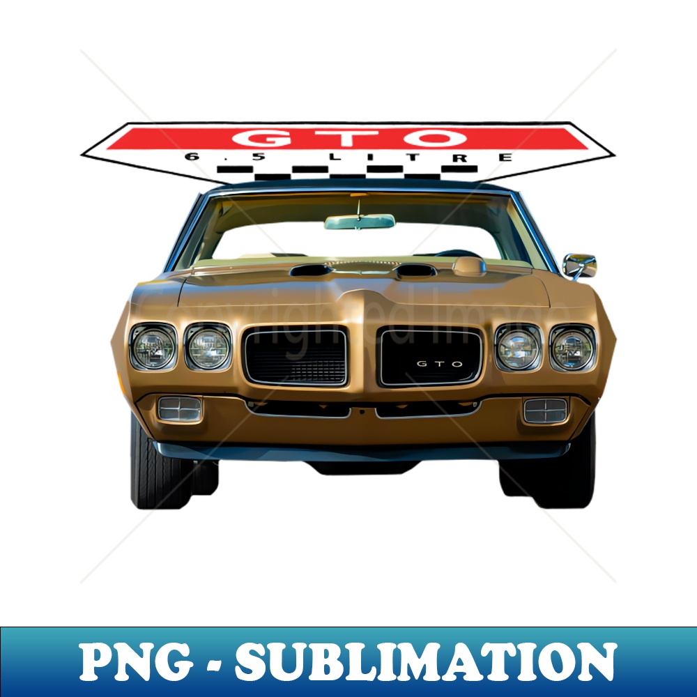 1970 Pontiac GTO - Vintage Sublimation PNG Download - Unleas - Inspire ...