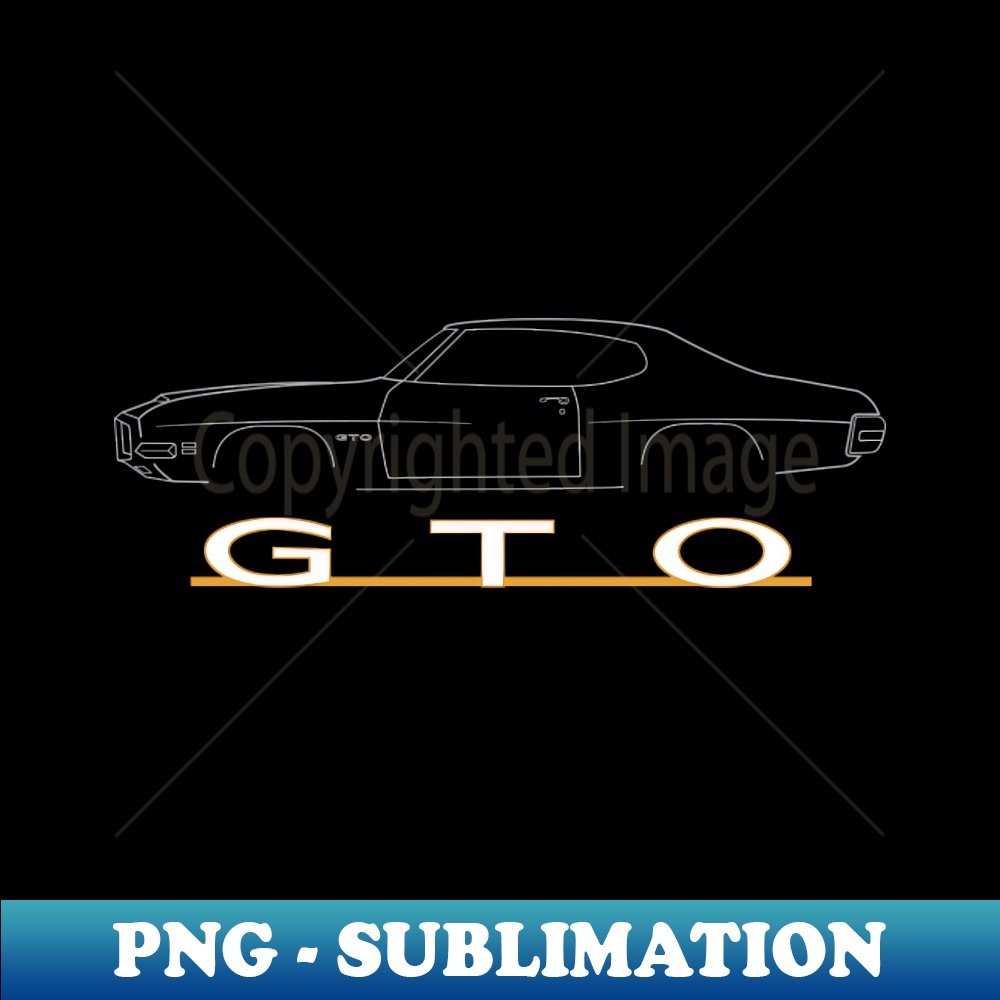 1971 Pontiac GTO - Vintage Sublimation PNG Download - Enhanc | Inspire ...
