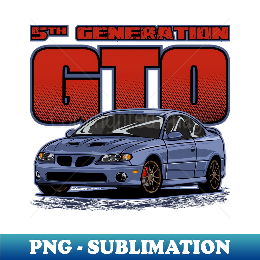 GTO - Retro PNG Sublimation Digital Download - Capture Imagi | Inspire ...