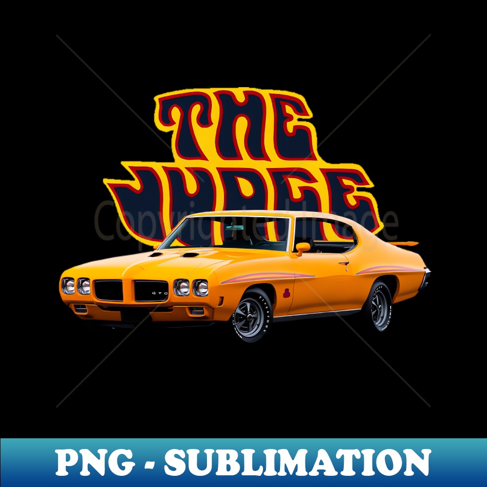 1970 Pontiac GTO Judge - Professional Sublimation Digital Do | Inspire