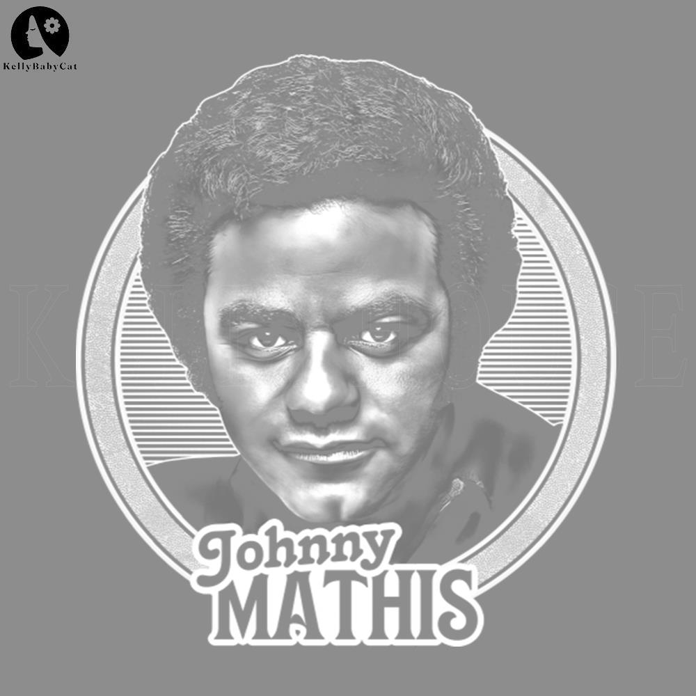 Johnny Mathis 70s Retro Fan Art PNG, Digital Download - Inspire Uplift