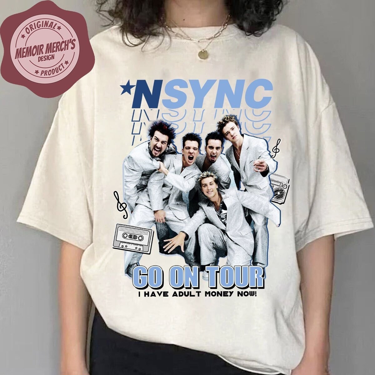 Vintage NSYNC 2023 Tour Shirt, NSYNC 90s Vintage Band Music Inspire